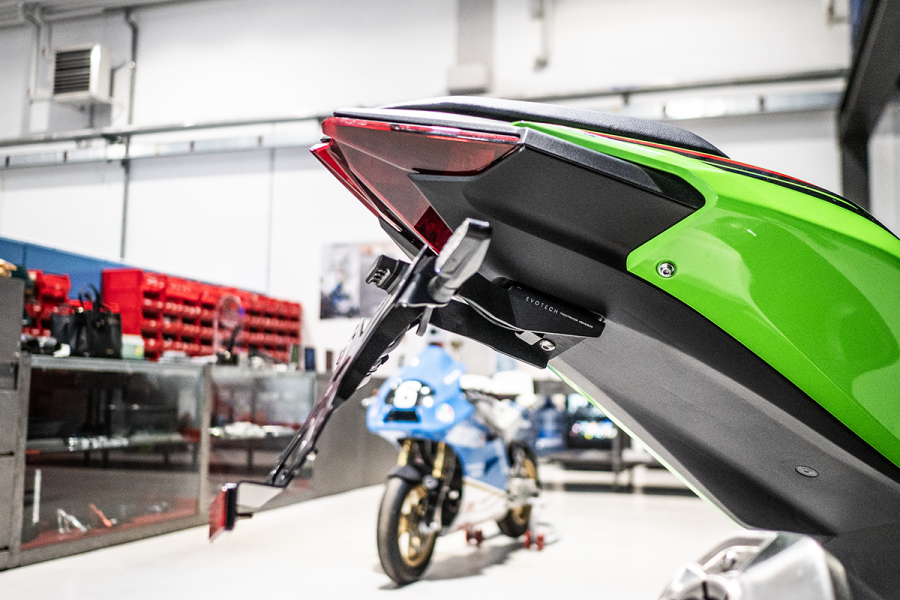 Kentekenplaathouder Evotech Kawasaki Z400/500 / Ninja 400/500
